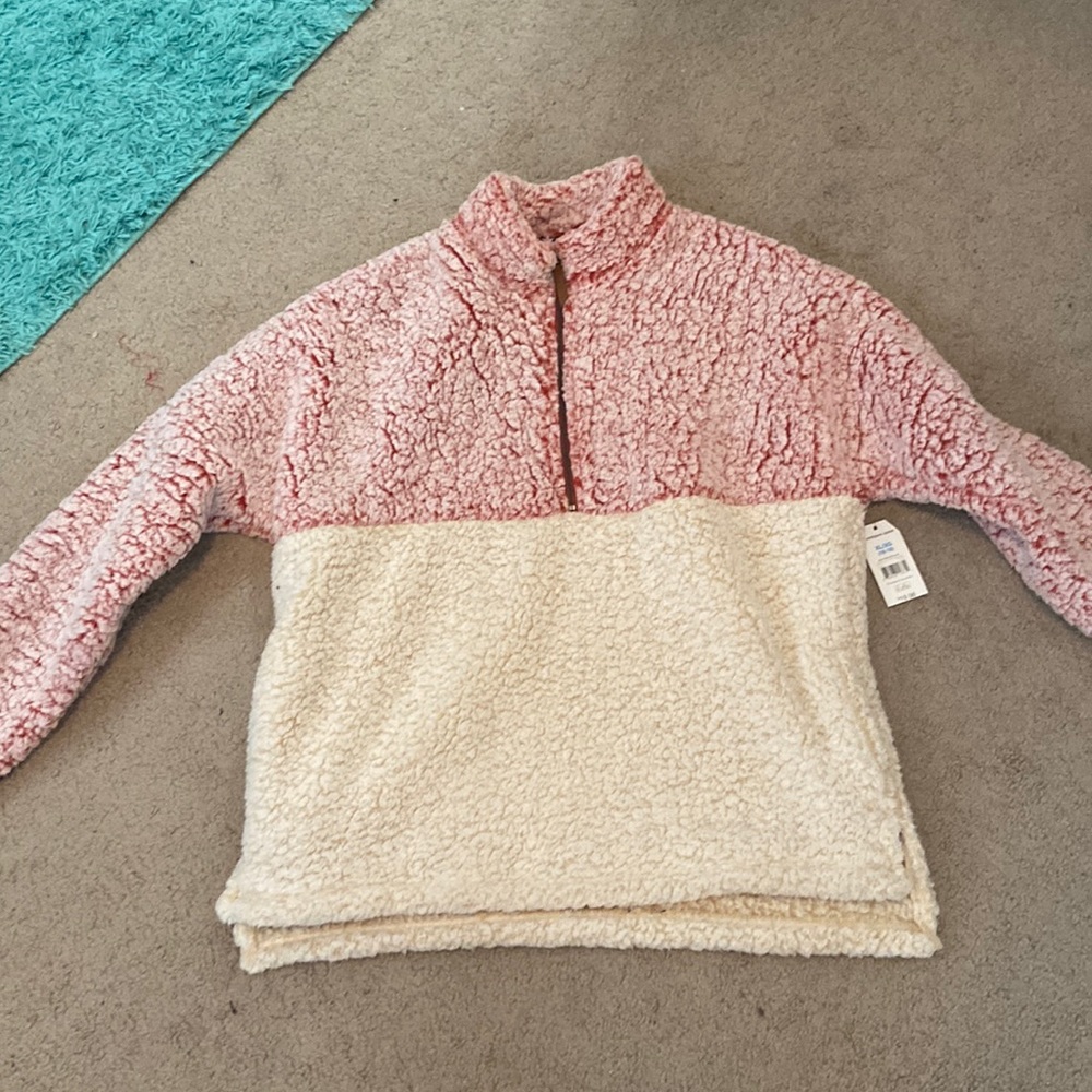 NWT Sherpa 3/4 Zip